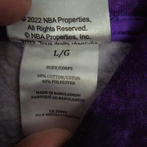 Tye Dye Raptors Hoodie - Picture 2 of 4